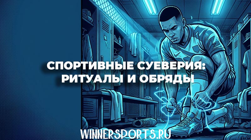 Футболист в раздевалке сосредоточенно завязывает шнурки на счастливых бутсах перед матчем